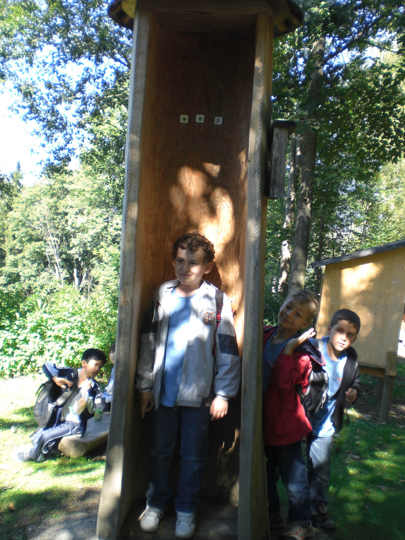 Waldpark Ausflug Volksschule