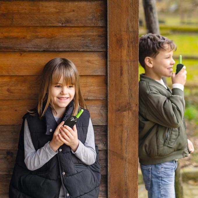 Walkie Talkie für Kinder im Einsatz
