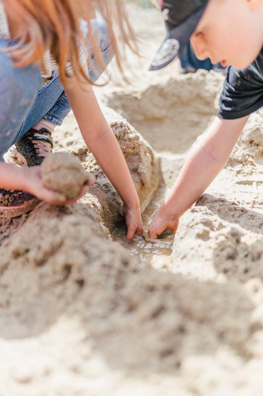 Wasserspielplatz Sandplatz