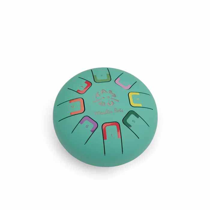 Zungentrommel grün seitlich