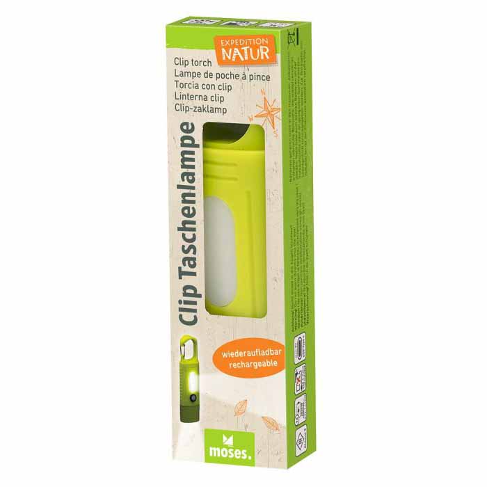 Verpackung der Clip Taschenlampe