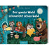 Titelseite vom Pappbilderbuch der ganze Wald schnarcht schon bald mit Maus, Waschbär, Biber, Igel und Bär