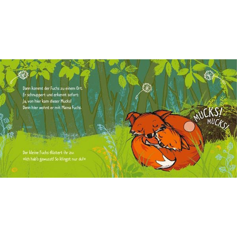 Der kleine Fuchs hört einen Mucks Soundbuch