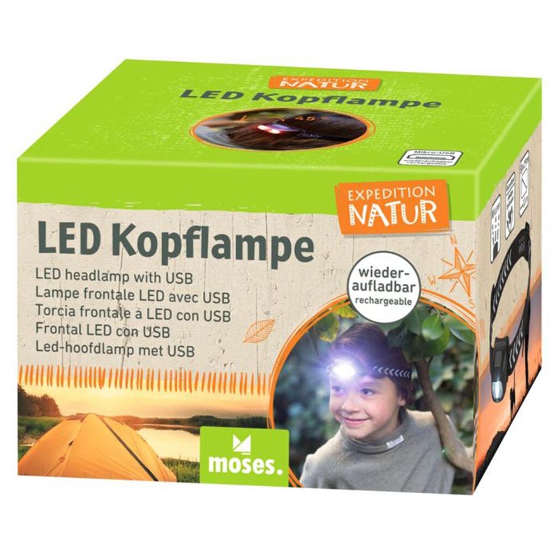 Expedition Natur LED-Kopflampe