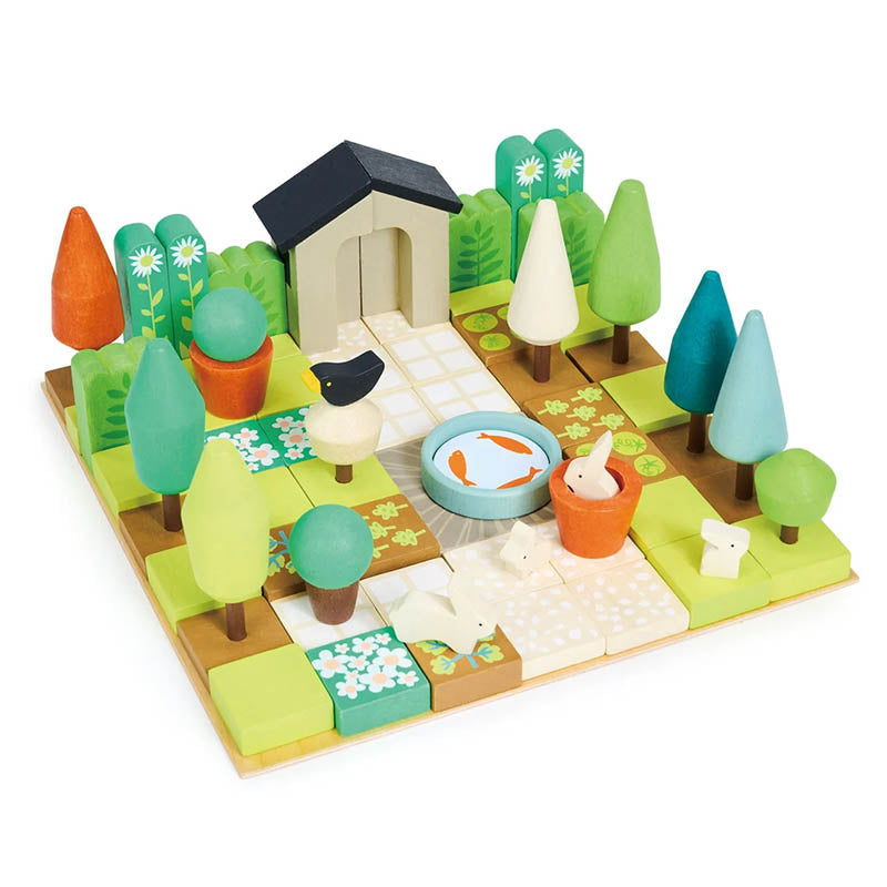 Garten-Gestaltungsset aus Holz