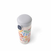 Kindertrinkflasche POP MonBento Papercut – obere Ansicht mit Schraubdeckel, kompakt & dicht