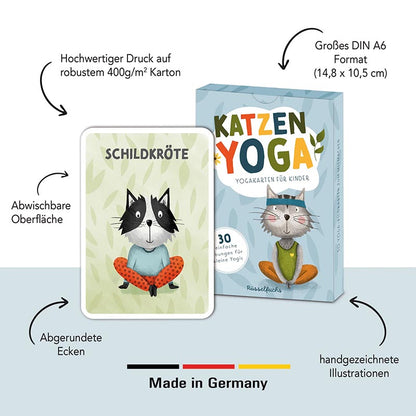 Katzenyoga – Yoga-Karten für Kinder