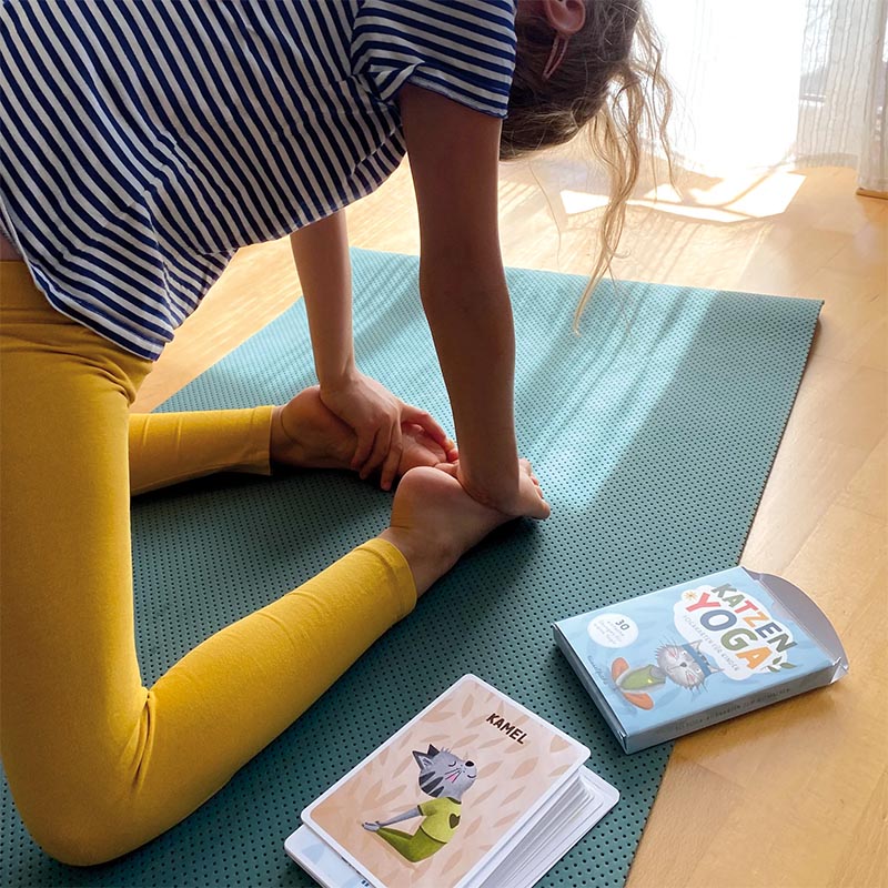 Katzenyoga – Yoga-Karten für Kinder