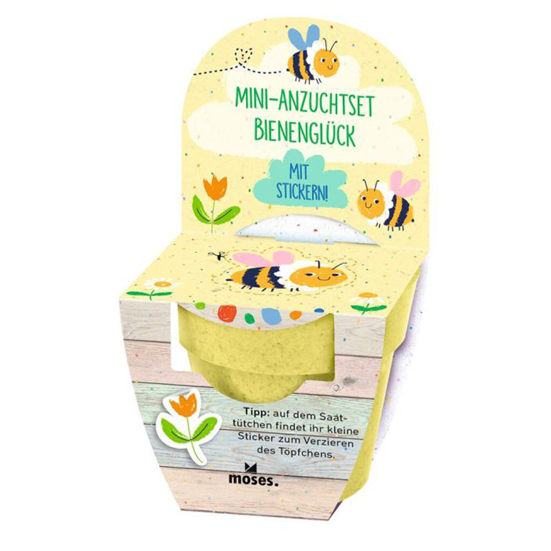 Mini-Anzuchtset mit Stickern