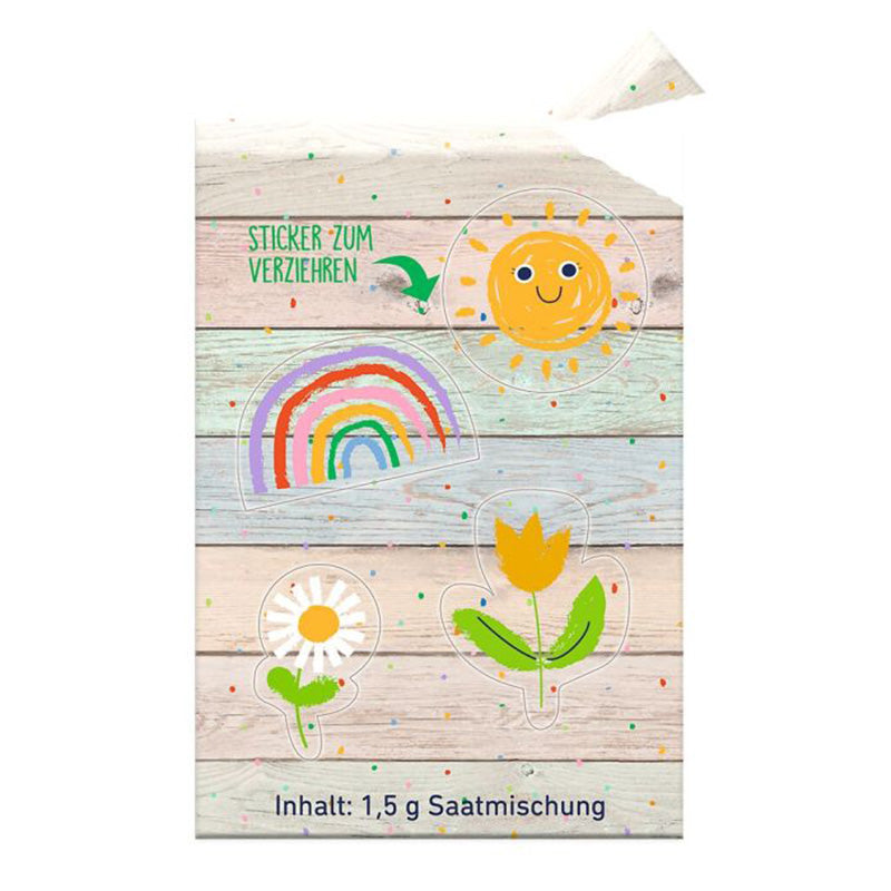 Mini-Anzuchtset mit Stickern