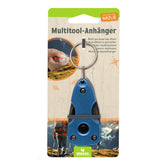 blauer Multitool Anhänger in Verpackung