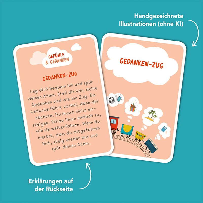 Pause im Kopf – Achtsamkeitskarten für Kinder