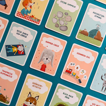 Pause im Kopf – Achtsamkeitskarten für Kinder