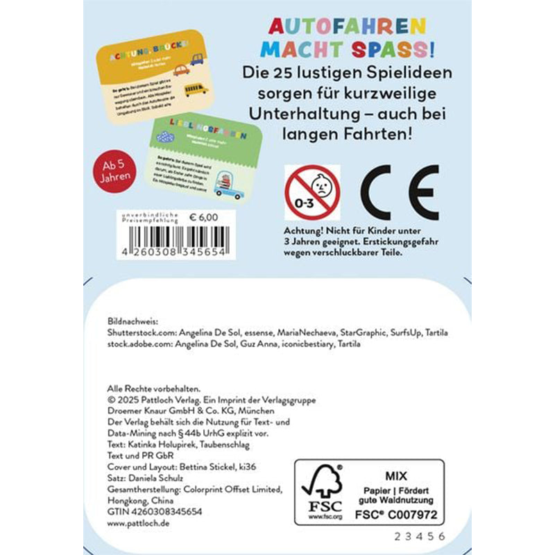 Sind wir bald da? 25 Spiele für die Autofahrt