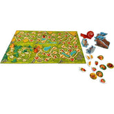 Spielaufbau des Brettspiels Speedy Roll & Friends