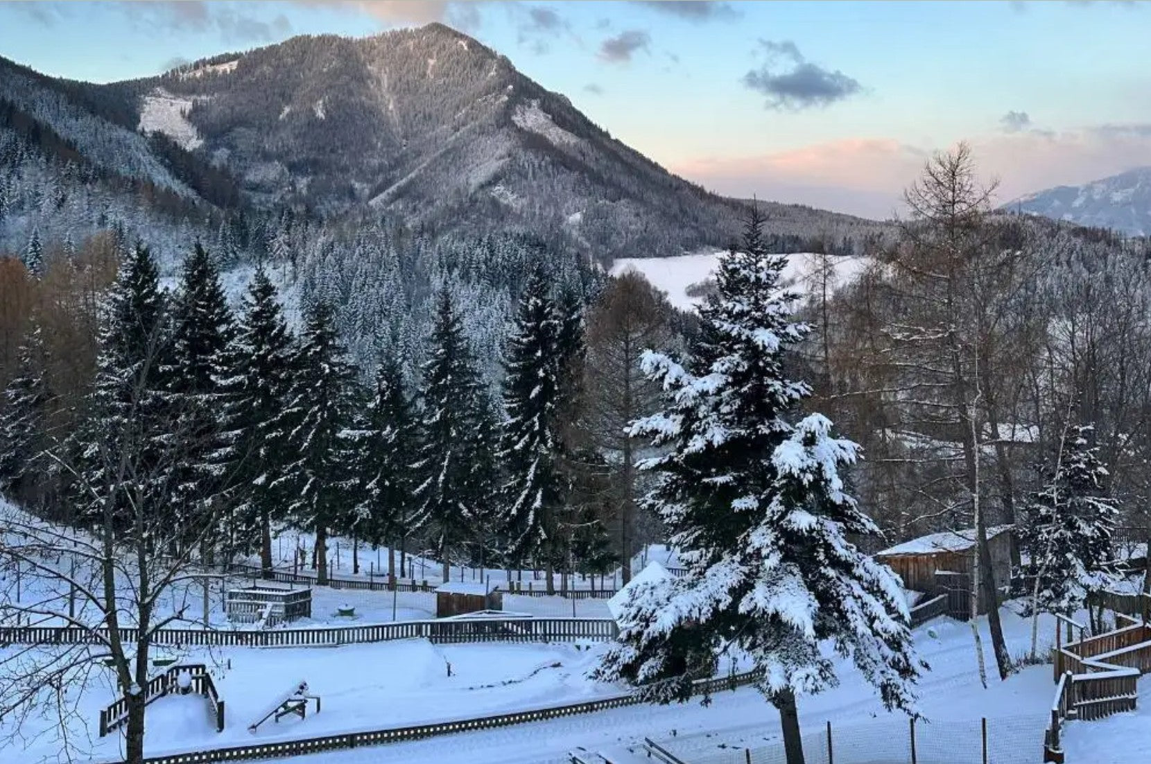 Weihnachtsfeier im Waldpark Hochreiter