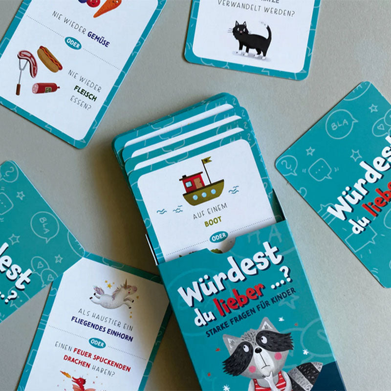 Würdest du lieber ...? Starke Fragen für Kinder