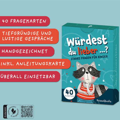 Würdest du lieber ...? Starke Fragen für Kinder
